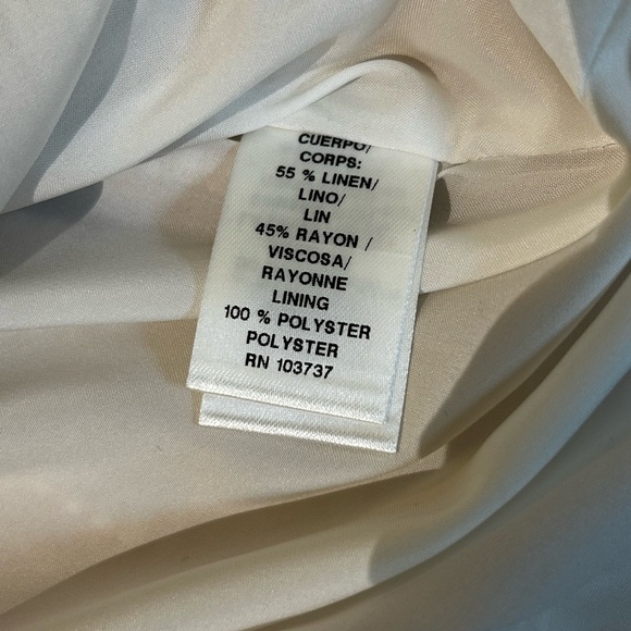 Women’s Donna Morgan Brielle Midi Dress in orange multi print Size 8 - Picture 9 of 10